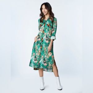 COPY - Billy T Floral shirt dress